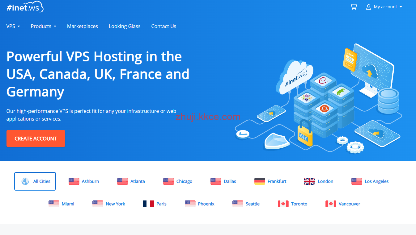 inet.ws:如何评价 inet.ws 的法兰克福VPS？欧洲通信心脏原生 IP 解锁与 AS63023 核心链路实测-kkce - 国外主机测评、国外VPS、国外服务器、国外云服务器