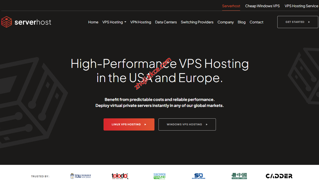 serverhost不限流量VPS低至$36/年,美国/加拿大/爱尔兰,1G带宽/授权Windows-kkce - 国外主机测评、国外VPS、国外服务器、国外云服务器