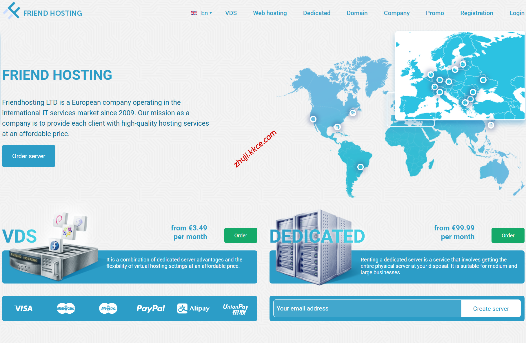 friendhosting，全场VPS7折，不限流量，日本/美国/巴西/荷兰/瑞士等16个机房-kkce - 国外主机测评、国外VPS、国外服务器、国外云服务器