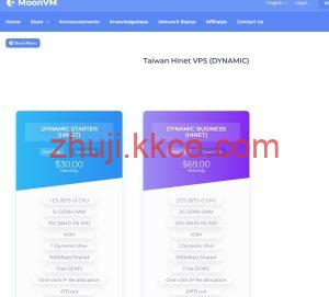 MoonVM 动态 IP VPS 详解:香港 HKT/HGC/WTT、台湾 HiNet/APOL 多线路可选-kkce - 国外主机测评、国外VPS、国外服务器、国外云服务器